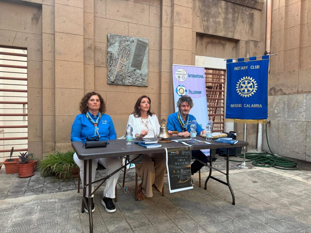 Presentazione Libro Orsa Maggiore ed. IFSR al Rotary Club Reggio Calabria – 21/07/2026 – Reggio Calabria